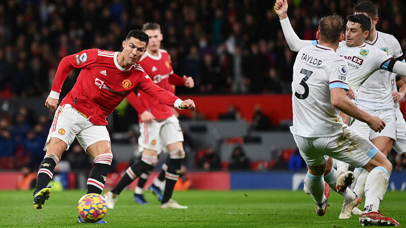 ManUnited setzt Serie gegen Burnley fort