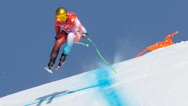 Schweizer bei Kombi-Sturz verletzt