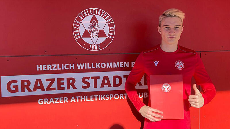 <a href='/de/daten/news/fussball/gak/' class='tag'>GAK</a> bestätigt Leihe von Sturm-Youngster Suprun