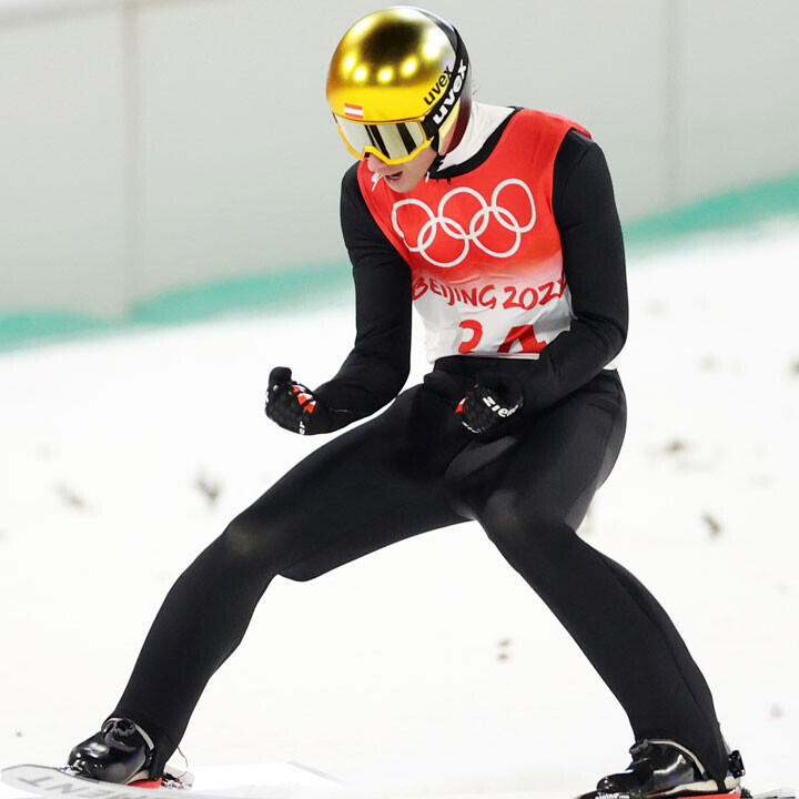 Manuel Fettner holt SILBER auf der Normalschanze