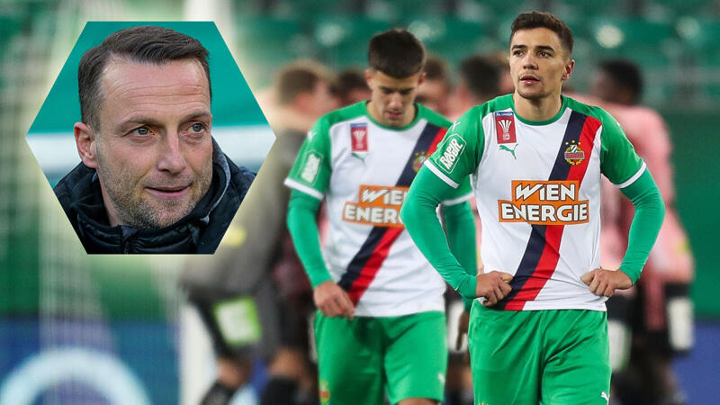 Rapids Selbstfaller im ÖFB-Cup: "Scheiß-Gefühl!"