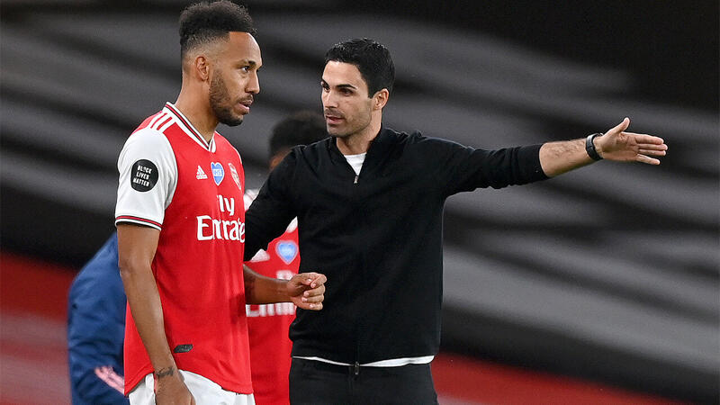 Aubameyang: "Es war ein Problem mit Arteta"