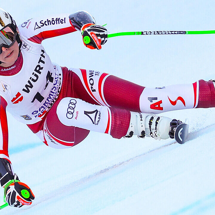Hütter siegt im Garmisch-Super-G, Tippler Dritte
