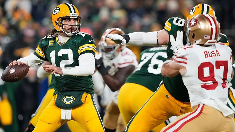 NFL-Playoffs: Eiskalte 49ers schocken Packers