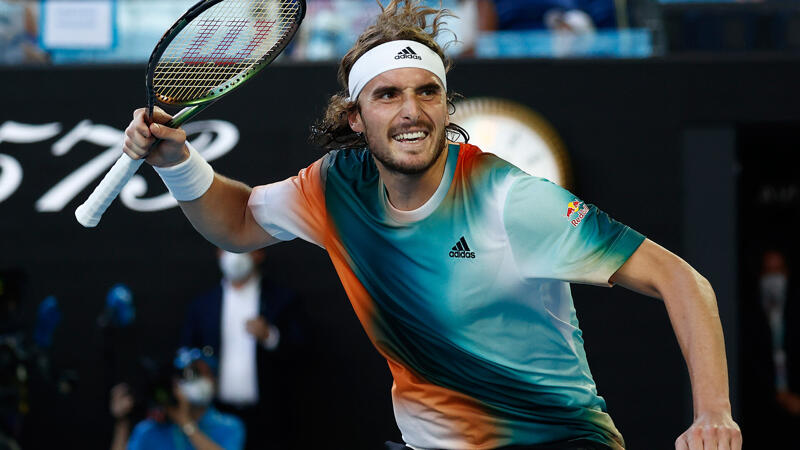 Tsitsipas und Medvedev im Achtelfinale