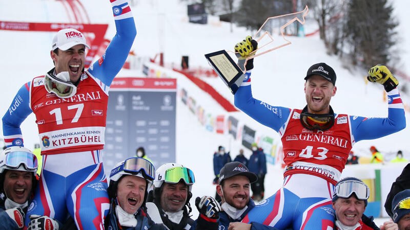 Franzosen mischen Kitzbühel auf