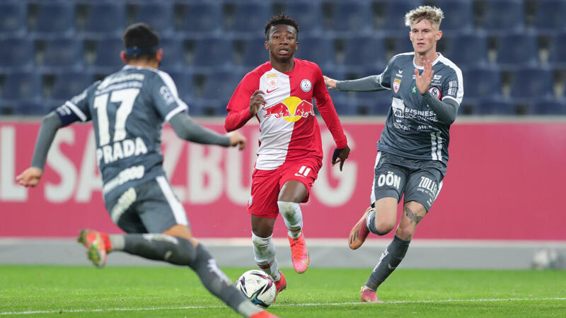 RB Salzburg zieht vier Talente hoch