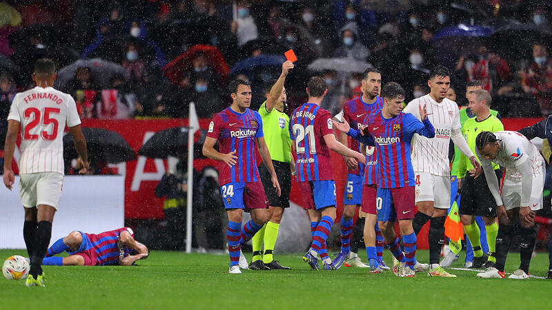Hitzige Punkteteilung zwischen Sevilla und Barca