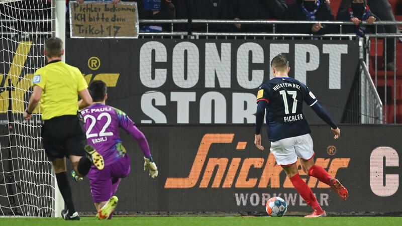 Pichler trifft auch gegen Spitzenreiter St. Pauli