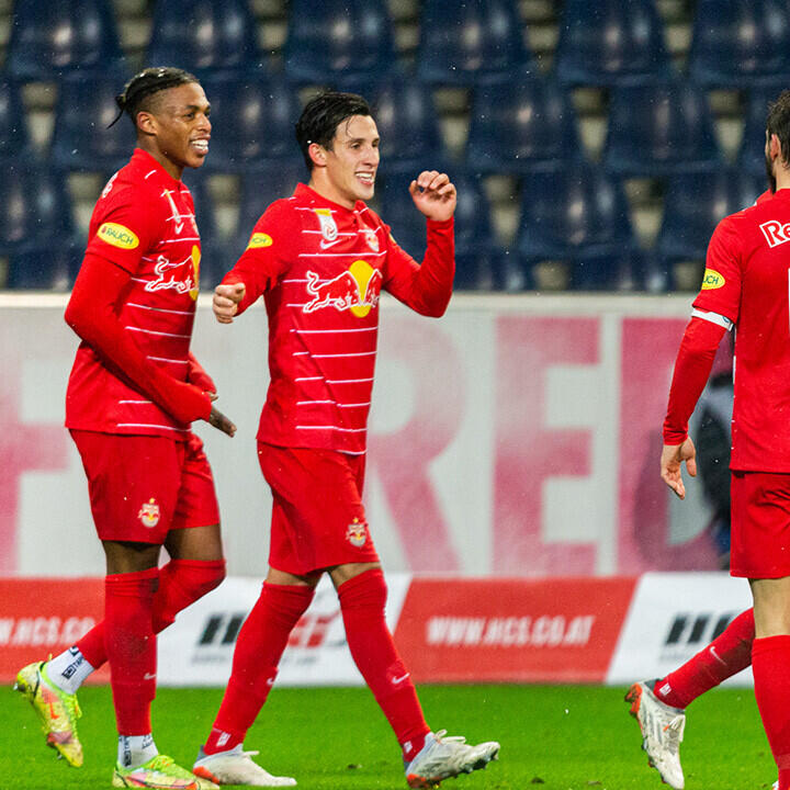 Salzburg fegt über WSG Tirol hinweg