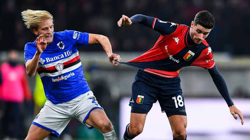 Derbysieg! Sampdoria ist Nummer 1 in Genua