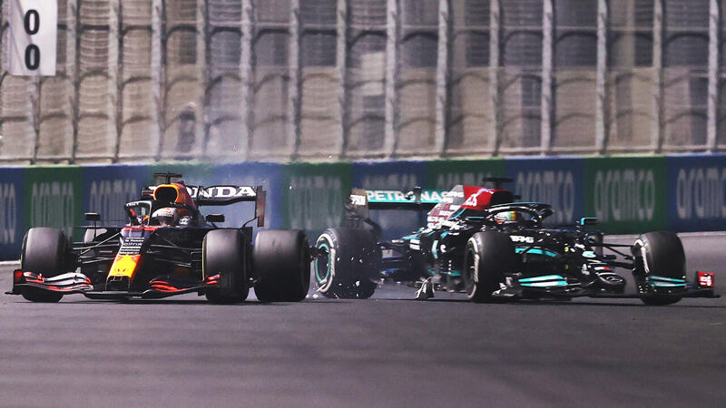 Chaos, Crash, Wut! Fetzen fliegen, Hamilton siegt