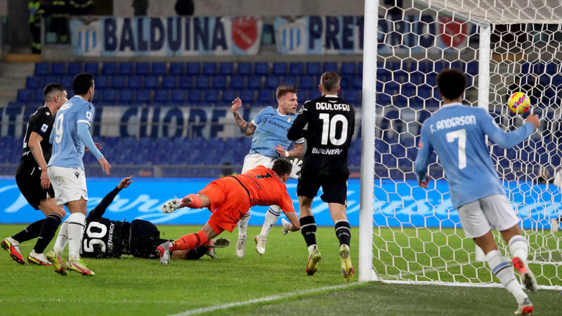 99. Minute! Irres Remis zwischen Lazio und Udinese
