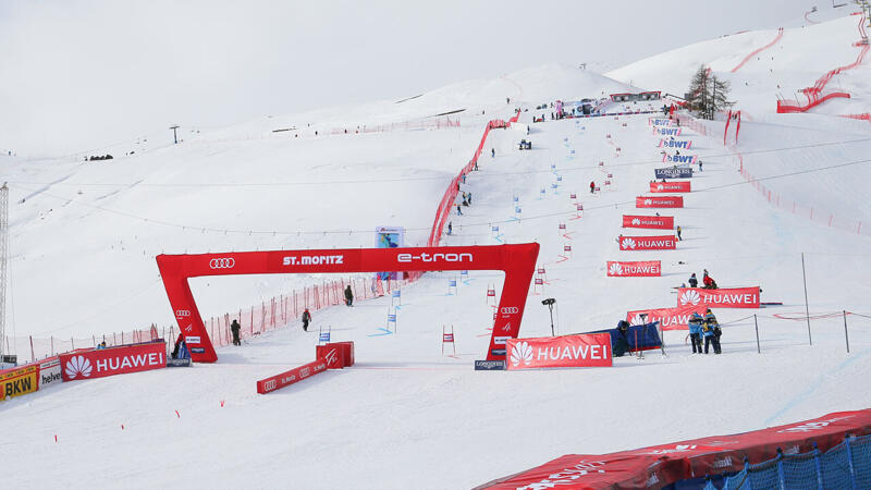 Damen-Rennen in St. Moritz vor Absage
