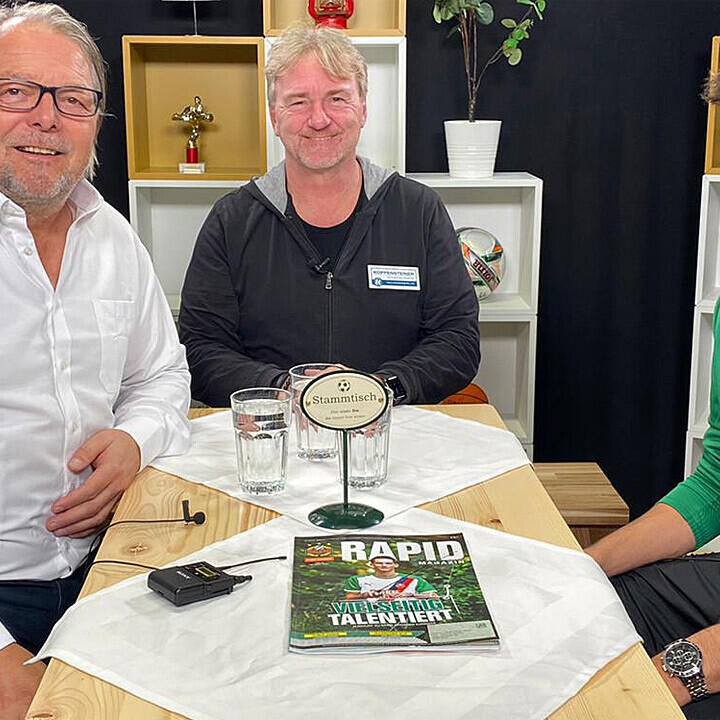 Am Stammtisch bei Andy Ogris: Rapids Leo Greiml