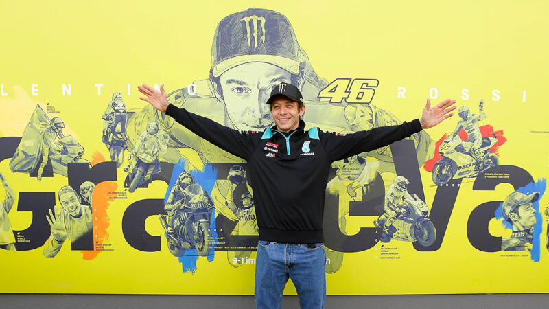 Die schönsten Bilder von Valentino Rossis Abschied in Valencia