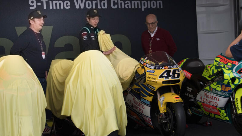 Die schönsten Bilder von Valentino Rossis Abschied in Valencia