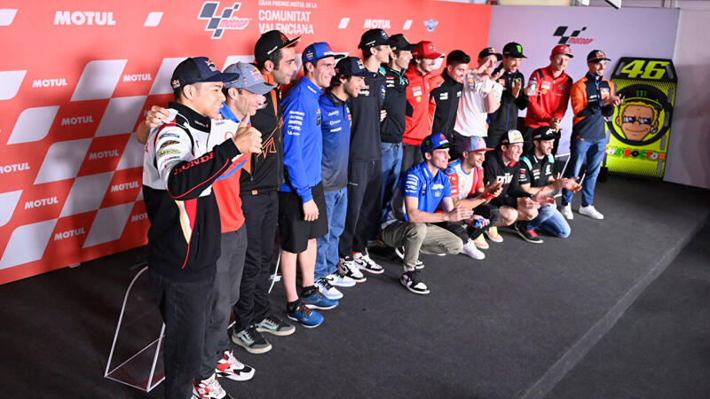 Die schönsten Bilder von Valentino Rossis Abschied in Valencia