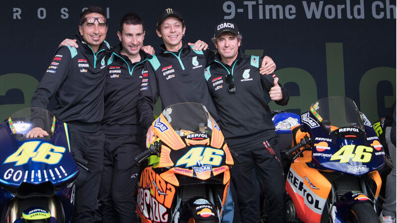 Die schönsten Bilder von Valentino Rossis Abschied in Valencia