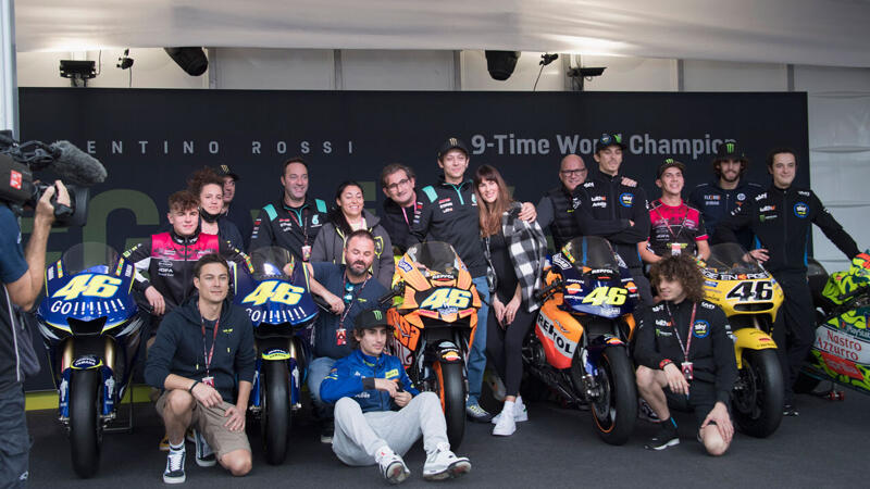 Die schönsten Bilder von Valentino Rossis Abschied in Valencia