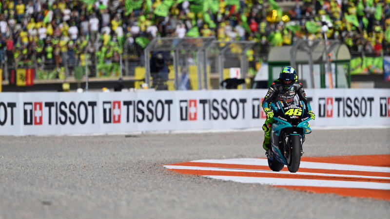 Die schönsten Bilder von Valentino Rossis Abschied in Valencia