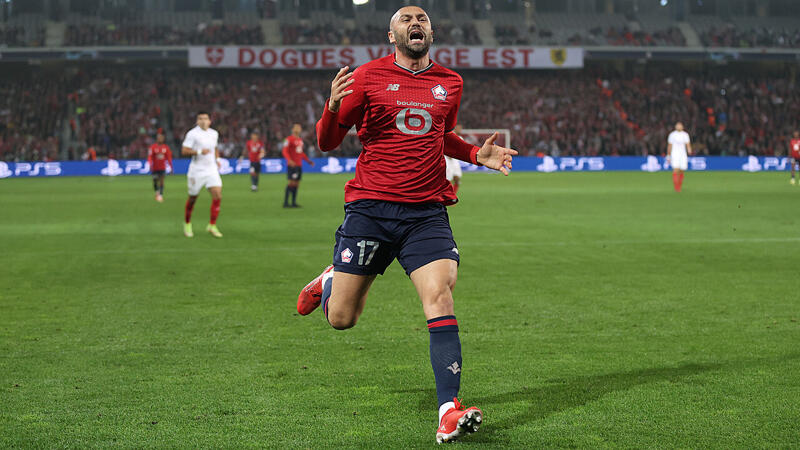 Lille fährt in Sevilla den ersten CL-Sieg ein