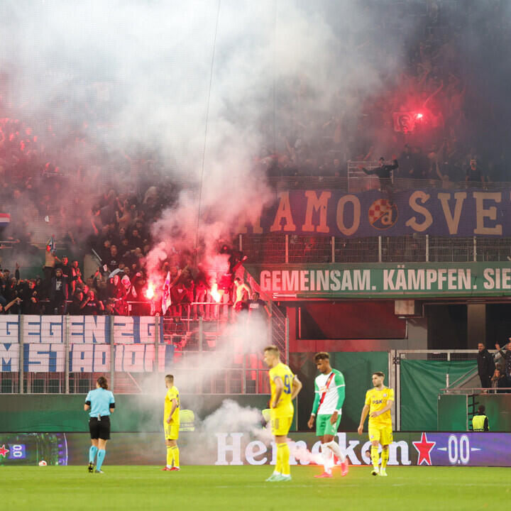 Rapid-"Auswärtsspiel" mit Misstönen gegen Dinamo