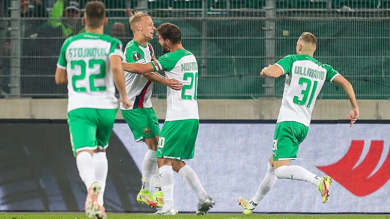 Rapid jubelt gegen Zagreb über ersten EL-Sieg