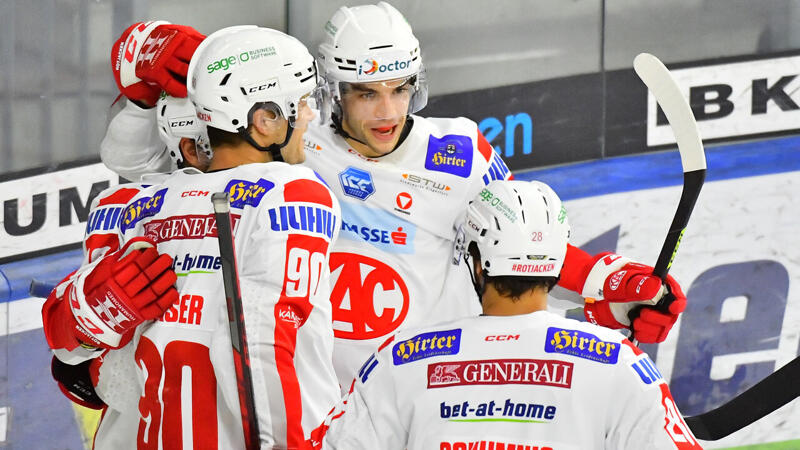 <a href='/de/daten/news/eishockey/kac/' class='tag'>KAC</a> fixiert <a href='/de/daten/news/chl/' class='tag'>CHL</a>-Gruppensieg gegen Donbass spät