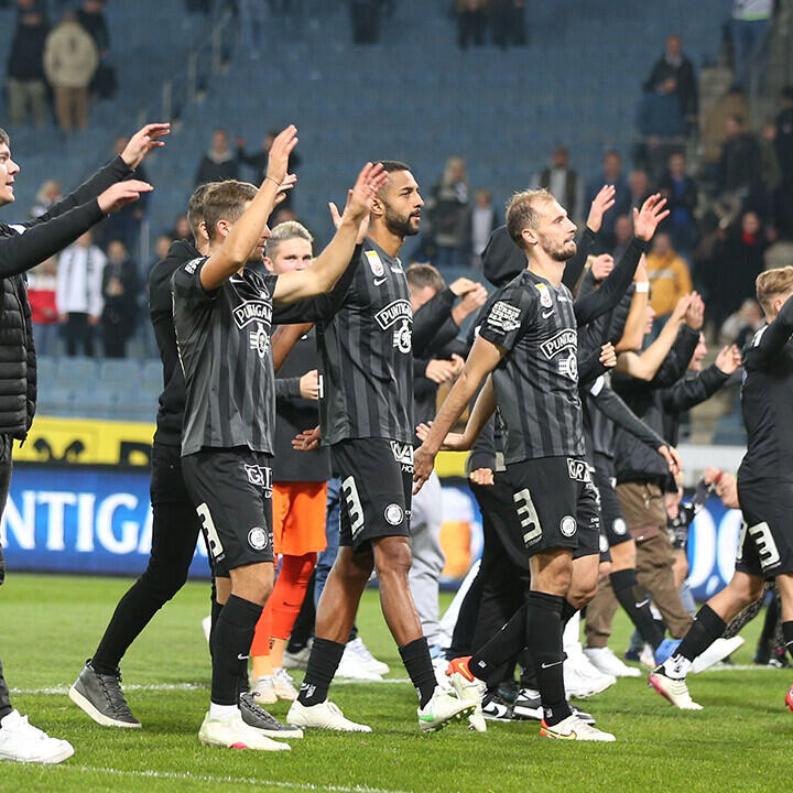 Große Zufriedenheit bei Sturm Graz