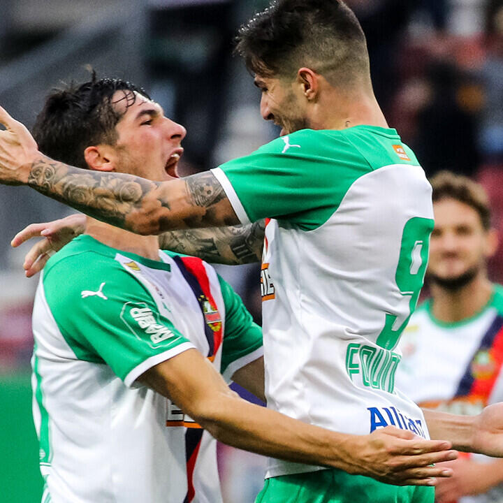 SK Rapid schlägt zehn Klagenfurter nicht