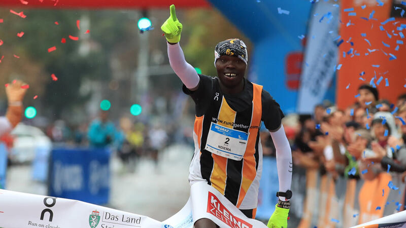 Streckenrekord für Kenianer bei Graz-Marathon