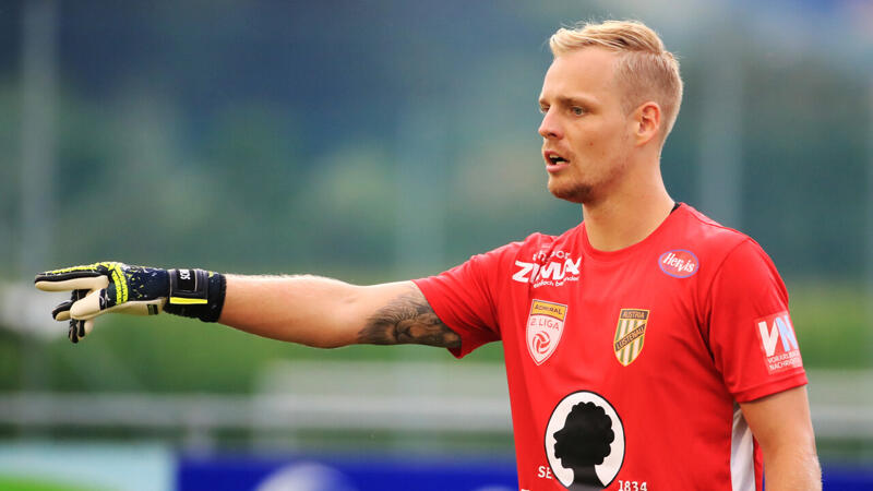 Lustenau-Goalie Schierl: "Bundesliga klares Ziel"