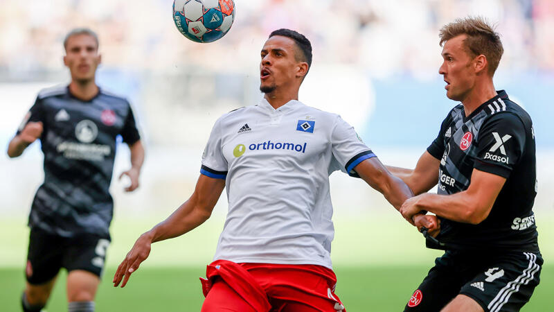 Hamburg und Nürnberg trennen sich mit 2:2-Remis