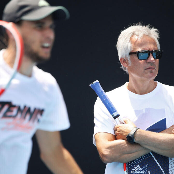 Thiem vor Trennung von Physiotherapeut Alex Stober