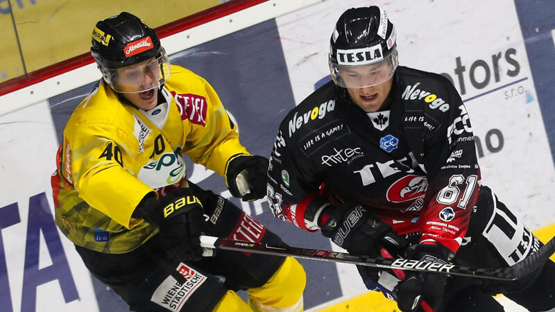 Capitals verlieren Schlagabtausch in Znojmo