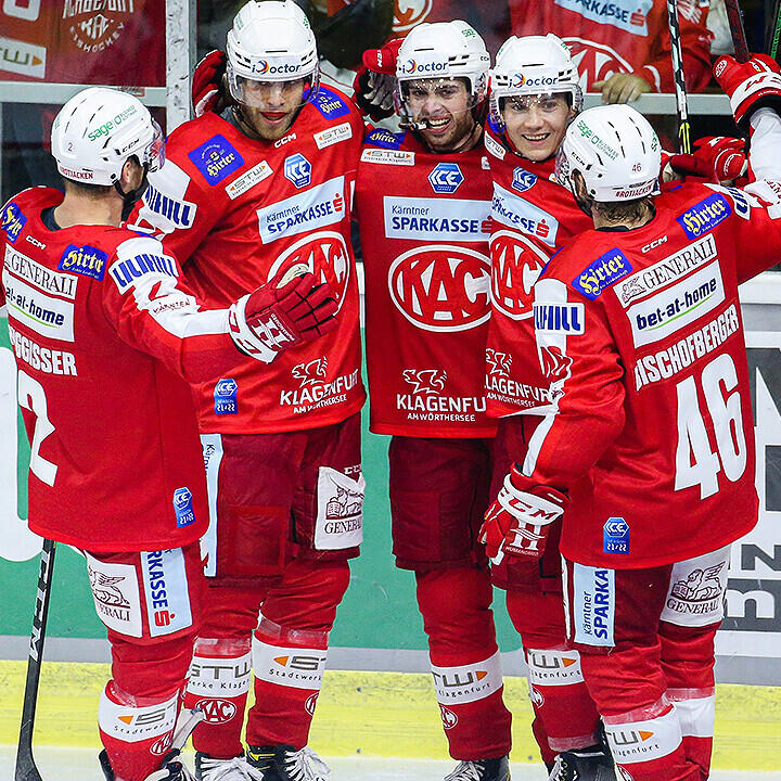 Meisterhafter Auftakt des KAC gegen die Capitals