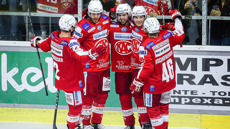 Meisterhafter Auftakt des <a href='/de/daten/news/eishockey/kac/' class='tag'>KAC</a> gegen die Capitals