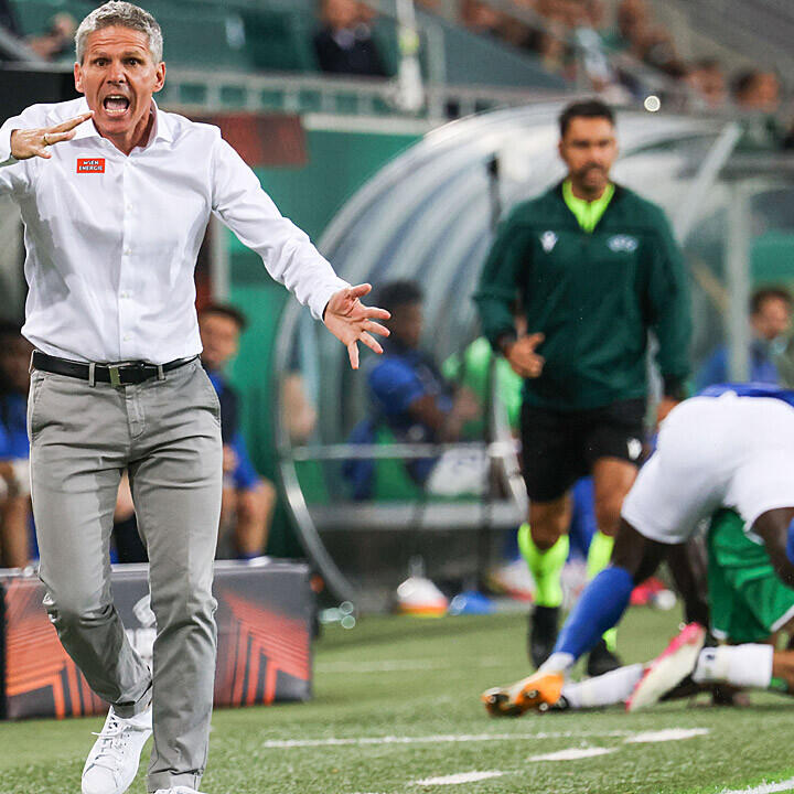 Rapid enttäuscht: "Wieder eine in die Fresse"