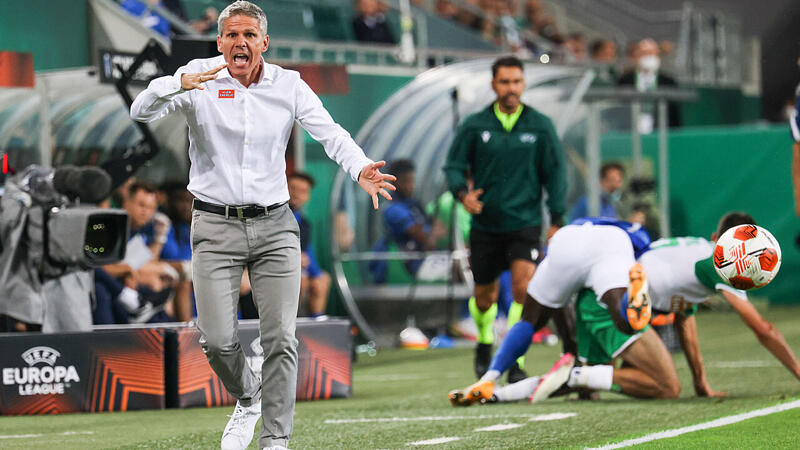 Rapid enttäuscht: "Wieder eine in die Fresse"