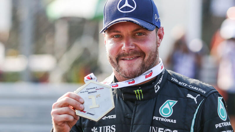 Verstappen-Pole trotz Bottas-Sieg im Monza-Sprint
