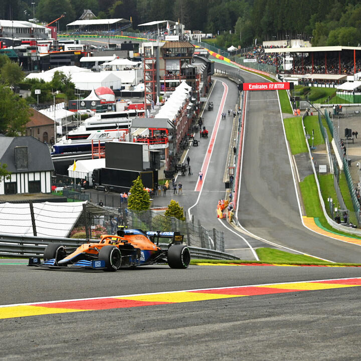 Nach Norris-Crash: Diskussionen um Eau Rouge