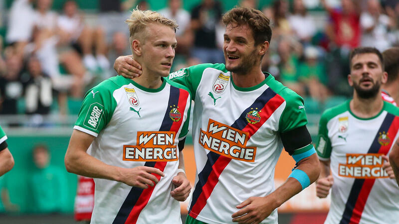 Grüll trifft bei klarem Rapid-Sieg über Ried