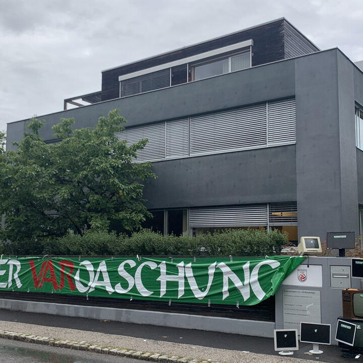 Rapid-Fans gegen "VARoaschung"