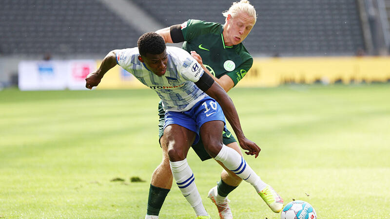 Schlager-Assist: Später Wolfsburg-Sieg bei Hertha