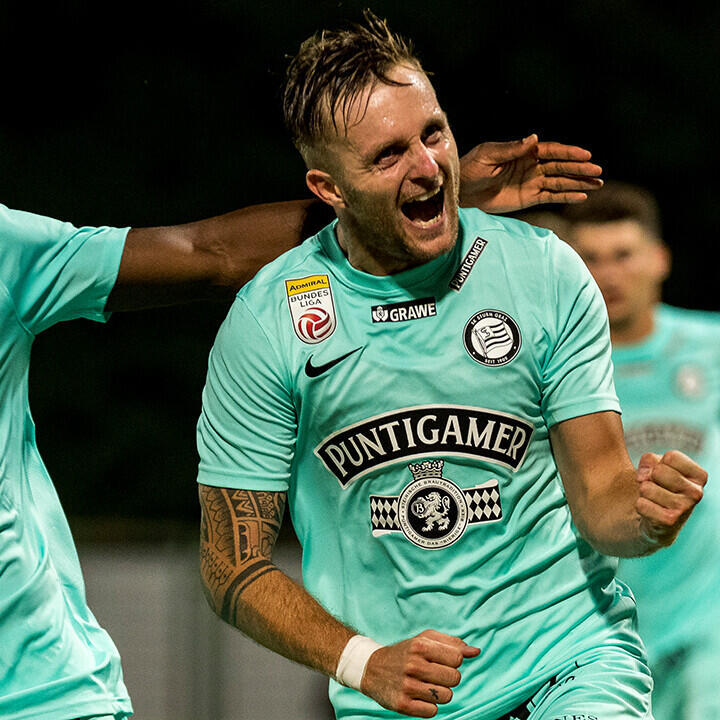 Sturm mit einem Bein in der Europa League