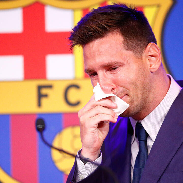 Tränen bei Messi: "Bin nicht bereit dafür"