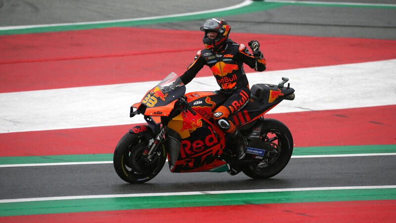 Brad Binder siegt im Wetter-Chaos von Spielberg