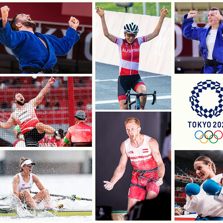 Alle ÖOC-Platzierungen bei Olympia in Tokio