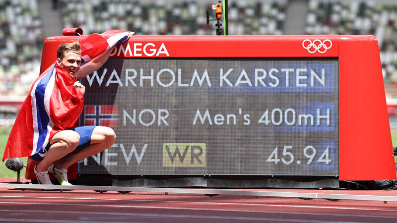 Fabel-Weltrekord über 400m Hürden